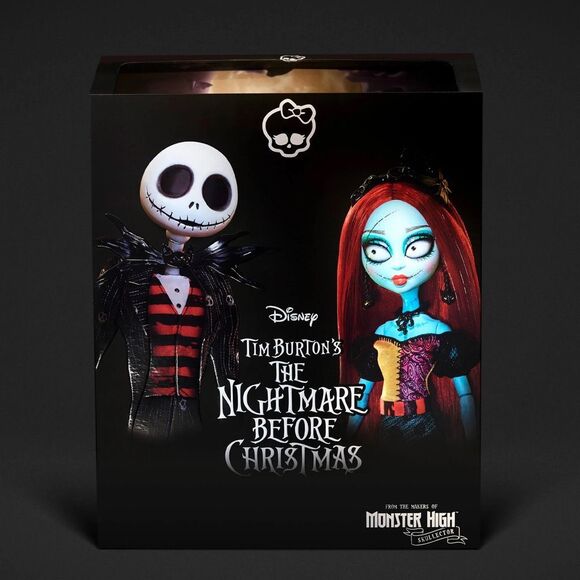 Monster High Skullector Disney's Nightmare Before Christmas | Jack & Sally NIB - Picture 15 of 16